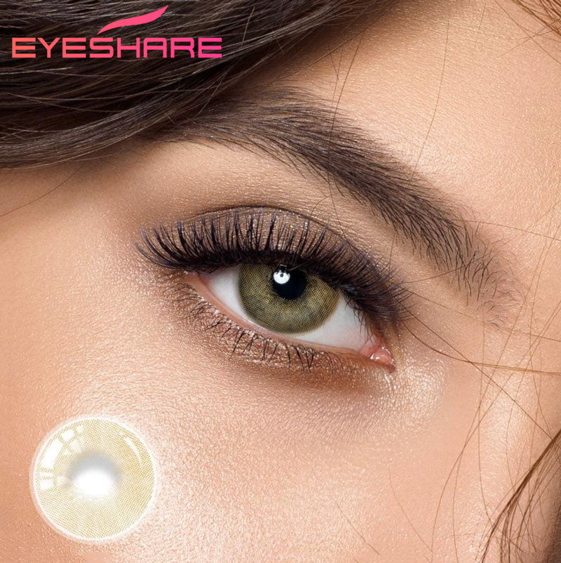 lentilles de couleur